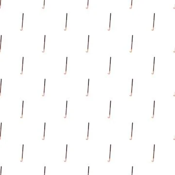 Field hockey stick pattern repeating seamless background Stock Illustration