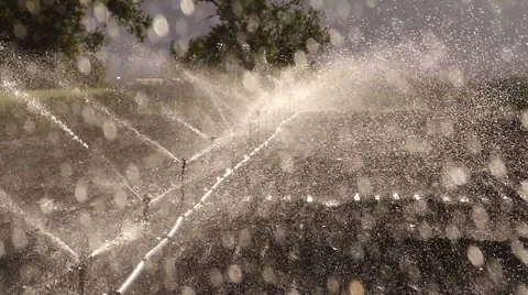 Field irrigation Stock Footage 50074906