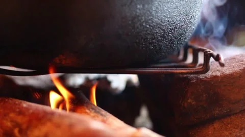 Field kitchen Stock Footage 276904756