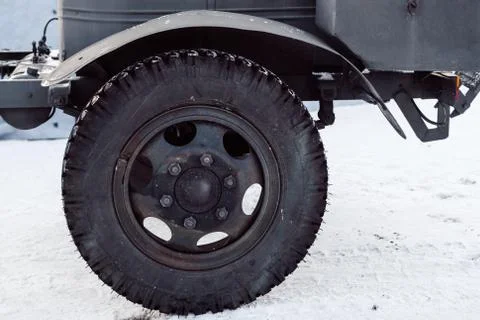 Field kitchen in winter Stock Photos