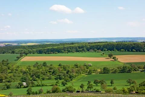 Field in the kraichgau Stock Photos