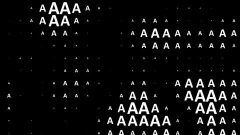 Field of letters A 스톡 일러스트