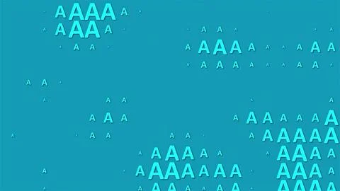 Field of letters A 스톡 일러스트