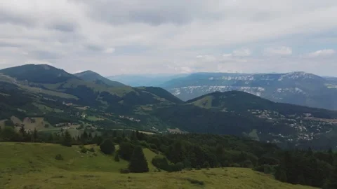 A field with a mountain in the background 스톡 동영상 156842545