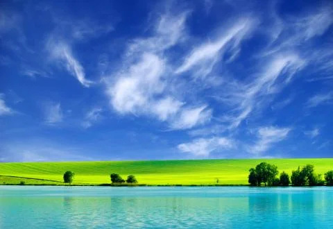 Field Foto stock