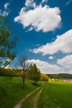 In the field Stock Photos