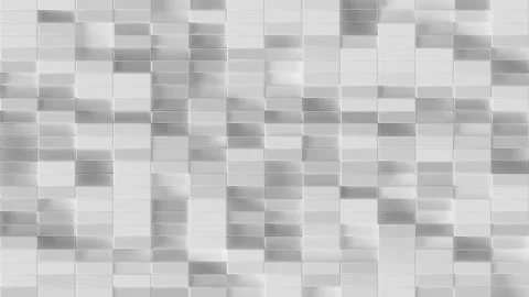 Field Of Rectangles Loop 1 Silver x White Stock Footage 147096189