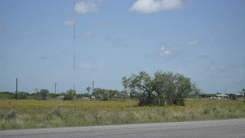 Field road Video stock 106770185