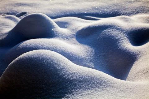 Field of snow Stock Photos