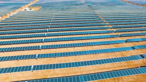 Field of Solar Power Panels Stock-Footage 84887968