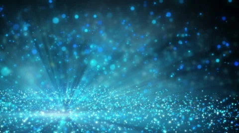 Field of sparkling shiny particles loop Stock Footage 40942908