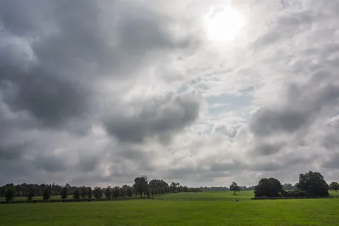 Field Time Lapse of Clouds Stock Footage 67895751