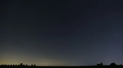Field Timelapse Night 2 Stock Footage 21786197