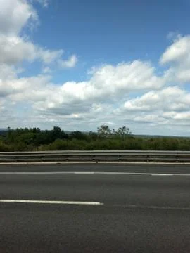 Field while passing by Stock Photos