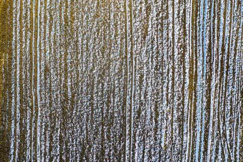 Field in winter Stock Photos