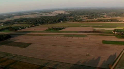 Fields and settlements.mov Video stock 122912