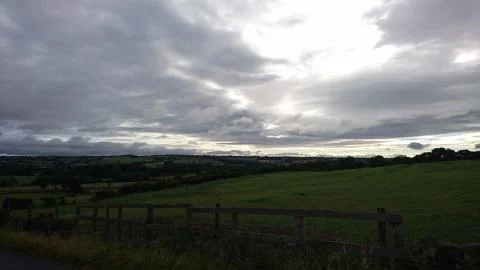 Fields and Skies Stock Photos