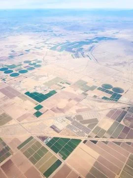 Fields of Arizona, USA Stock Photos