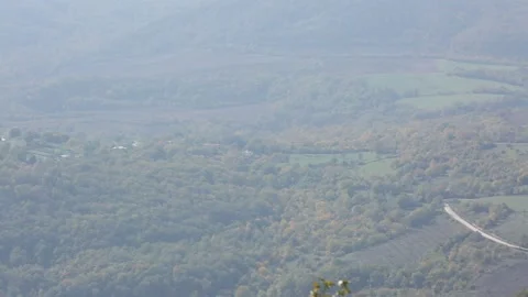 Fields with autumn colors 7 Stock Footage 317337849