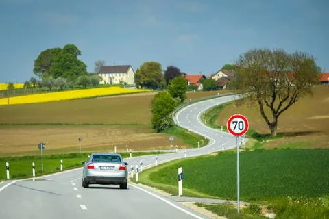 Fields of Bavaria Stock Photos