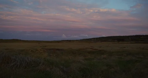 Fields in the early morning light. Stock Footage 106118627