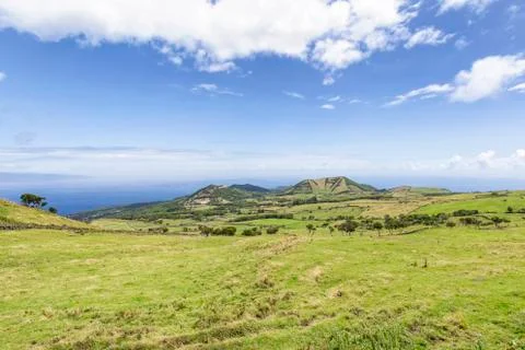 Fields On Eastern Pico Stock Photos