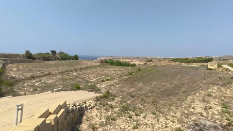 Fields in Gozo 스톡 동영상 316896072