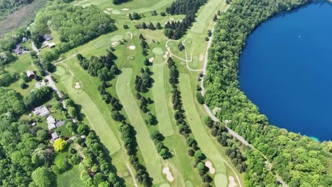 Fields - Green Lakes State Park Golf Course Video stock 336517231