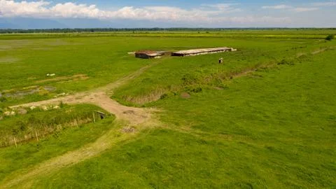 Fields in kakheti Stock Photos