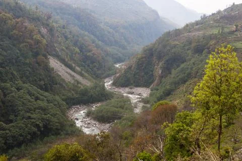 Fields in Nepal Stock Photos