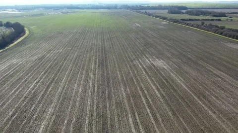 Fields owned by Universal Studios in the UK Stock Footage 300850118