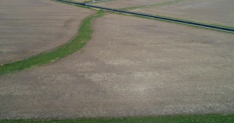 Fields in rural Ohio Stock Footage 146884332