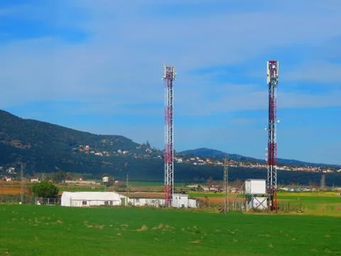 Fields in sevile Stock Photos
