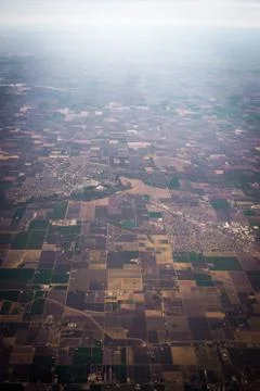 Fields from the sky Stock Photos