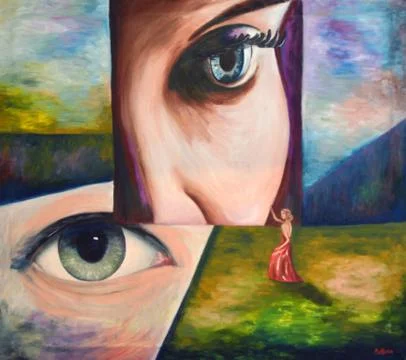 Fields of Vision Ilustración de archivo