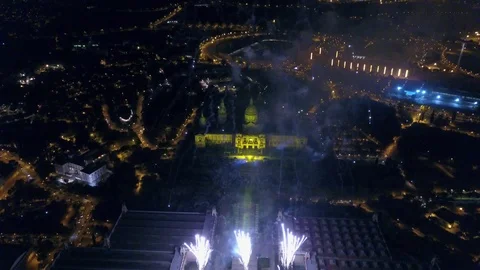 FierworkBarsaManjuic Video stock 127360128