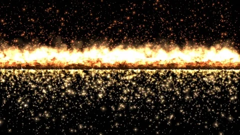 Fiery abstract artistic background animation stock footage Stock Footage 96298511