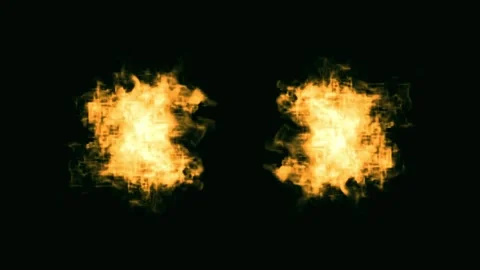 Fiery Abstract Explosion Effect on Black Background 스톡 동영상 326193820