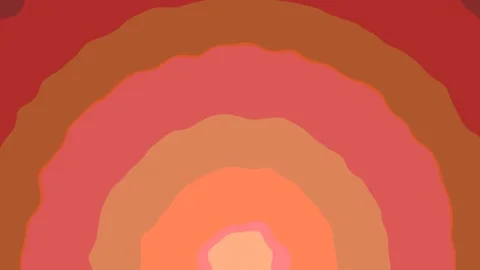Fiery Abstract Radial Gradient Motion Video stock 315543028