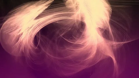 Fiery amber Abstract Lights Background Loop Stock Footage 157890678