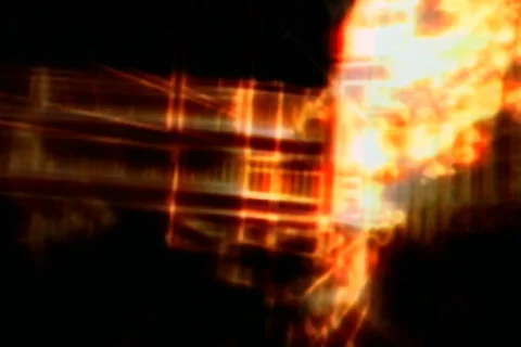 Fiery Architecture Stock-Footage 111506