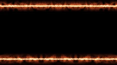 Fiery Border Abstract Design Stock Footage 284394768