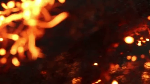 Fiery Electric Background MAC Stock Footage 74535124