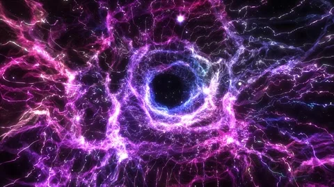 Fiery Electric Tunnel Stock-Footage 317841576