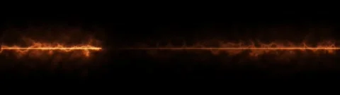 Fiery energy line pulses with light on black background dynamic motion. Abs.. Video stock 334900365