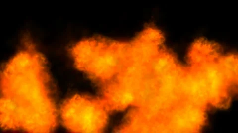 Fiery explosion Stock Footage 3247372