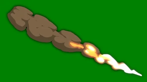 A fiery explosion transition on green screen perfect for high-impact Stock Footage 301386772