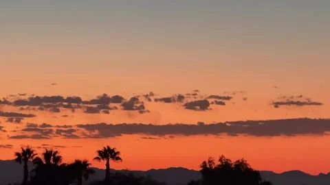 Fiery, Fall Sun Rise. Stock Footage 288230877