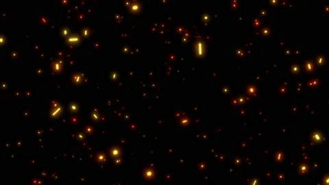 Fiery fire particles video loop backdrop Stock Footage 141113661