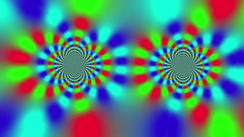 Fiery Flower Creative Vector Striped Background Stock Footage 327605741